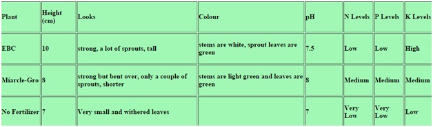 Effects of Fertilizer on Water